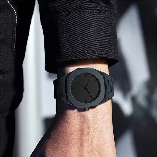 Black Arabic Aura Watch