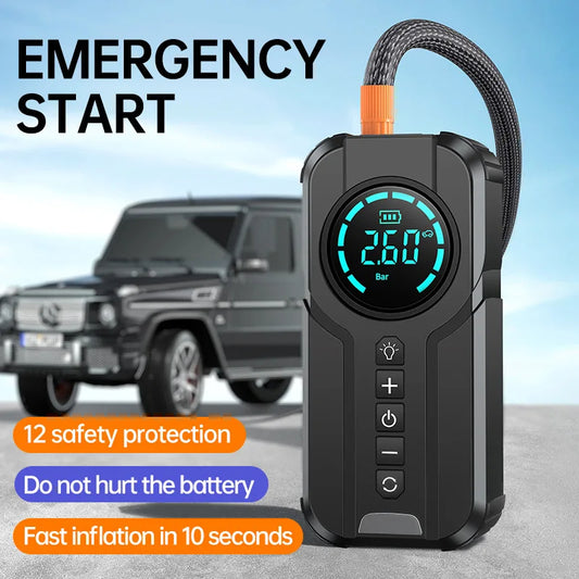 Jump Starter With Air Pump