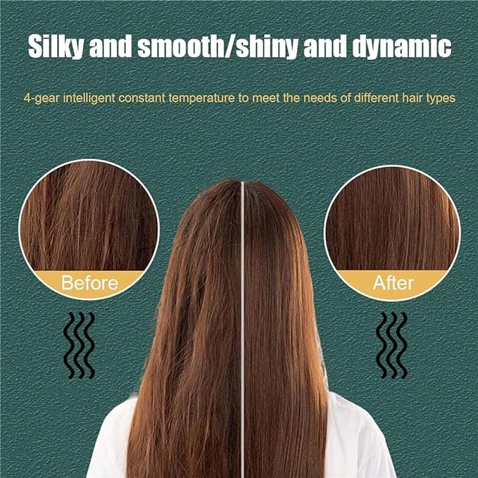 Hair Straightener Brush for Girls – Comb Style Electric Hair Straightening Tool