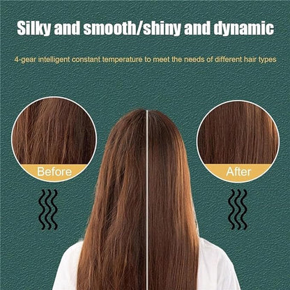 Hair Straightener Brush for Girls – Comb Style Electric Hair Straightening Tool
