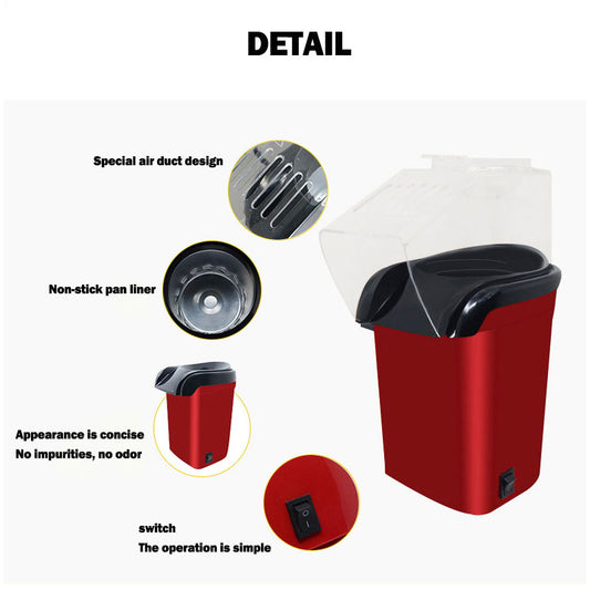 Hot Air Popcorn Maker Machine