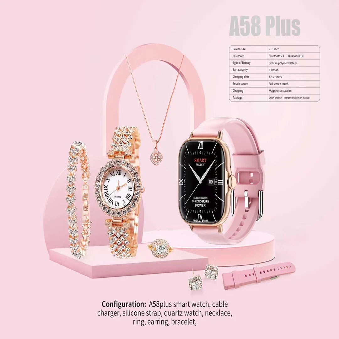 Smartwatch SetA58 Plus 6 IN 1