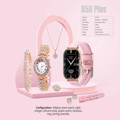 Smartwatch SetA58 Plus 6 IN 1