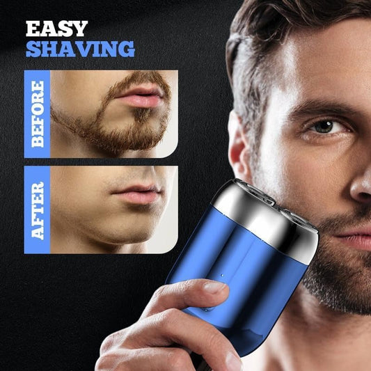 Mini Shavers for Men – Washable, Double Head, Portable Grooming Tool