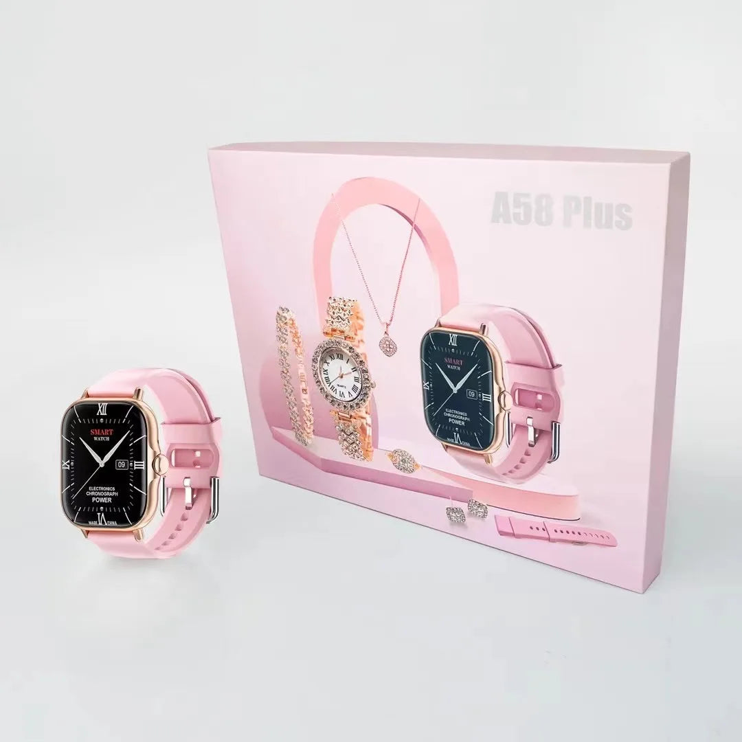 Smartwatch SetA58 Plus 6 IN 1