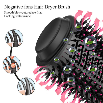 ONE-STEP HAIR DRYER AND VOLUMIZER HOT AIR BRUSH