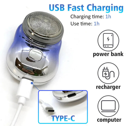 Portable Mini Pocket Sized Electric Shaver